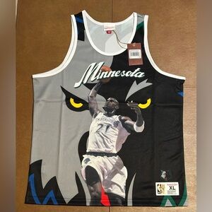 NWT - Mitchell & Ness Minnesota Timberwolves Kevin Garnett Player Jersey, Sz-XL